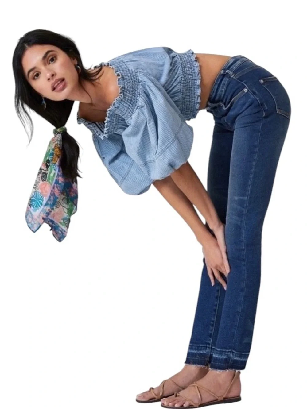 Anthropologie x Pilcro Cigarette High Rise Jeans - 27